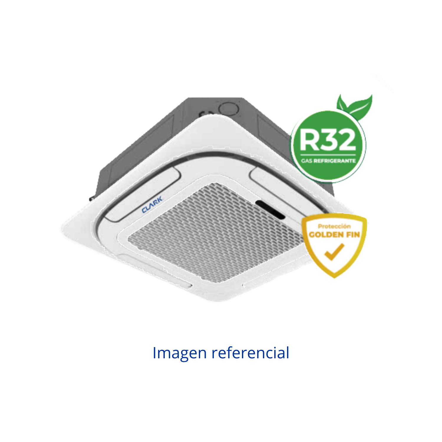 Aire Acondicionado Cassette Inverter 18.000 BTU R32 - Clark